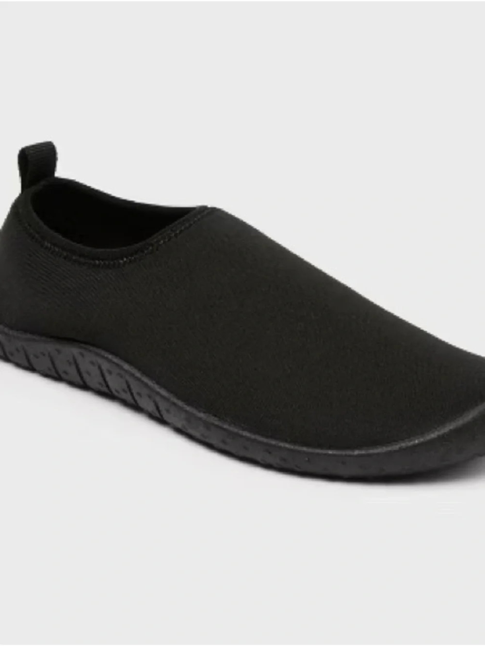 Cat & Jack Black Slip-On Neoprene Water Shoes